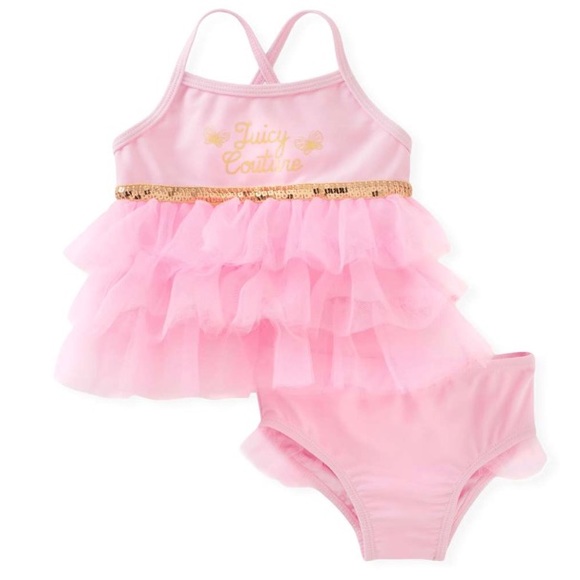NWT Juicy Couture ruffle tankini bathing suit - Picture 5 of 5